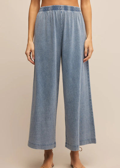 Z Supply Scout Jersey Denim Pant Indigo