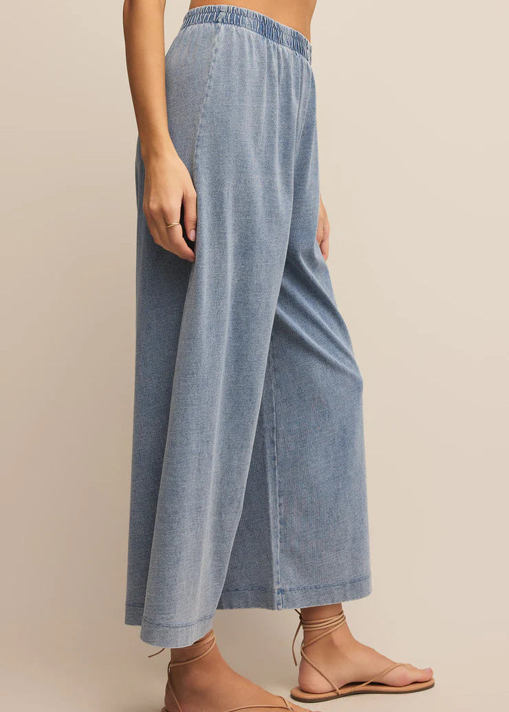 Z Supply Scout Jersey Denim Pant Indigo