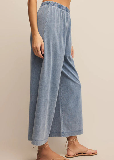 Z Supply Scout Jersey Denim Pant Indigo