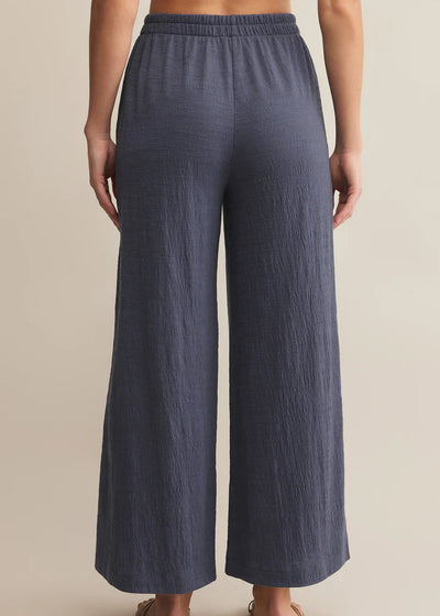 Z Supply Scout Textured Slub Pants Worn Blue