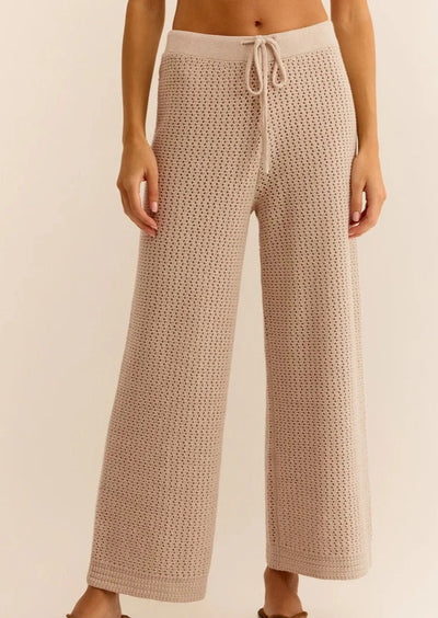 Z Supply Naturcosta Crochet Pant Natural