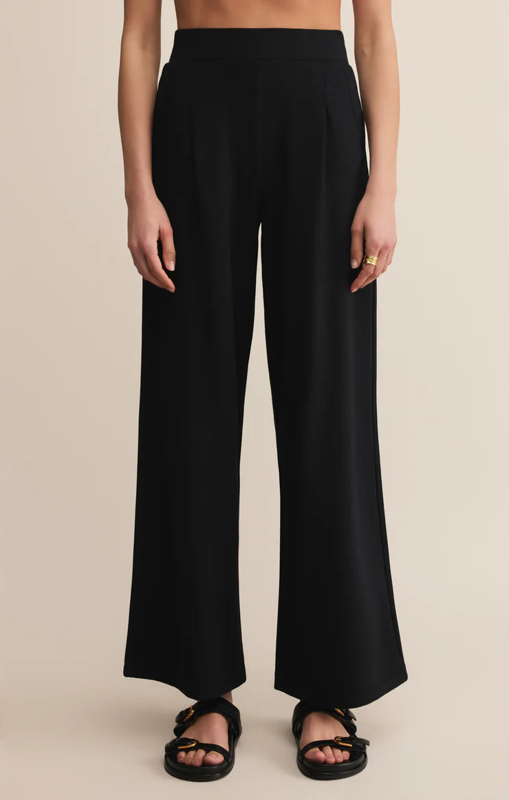 Z Supply Round Trip Black Pant