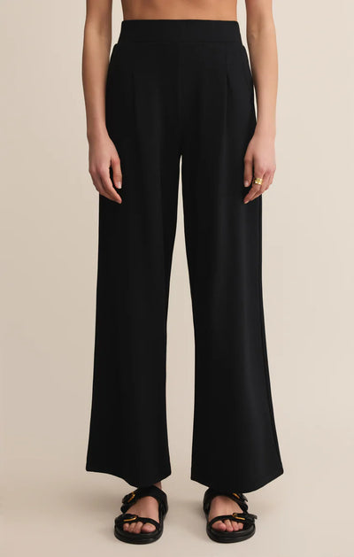 Z Supply Round Trip Black Pant