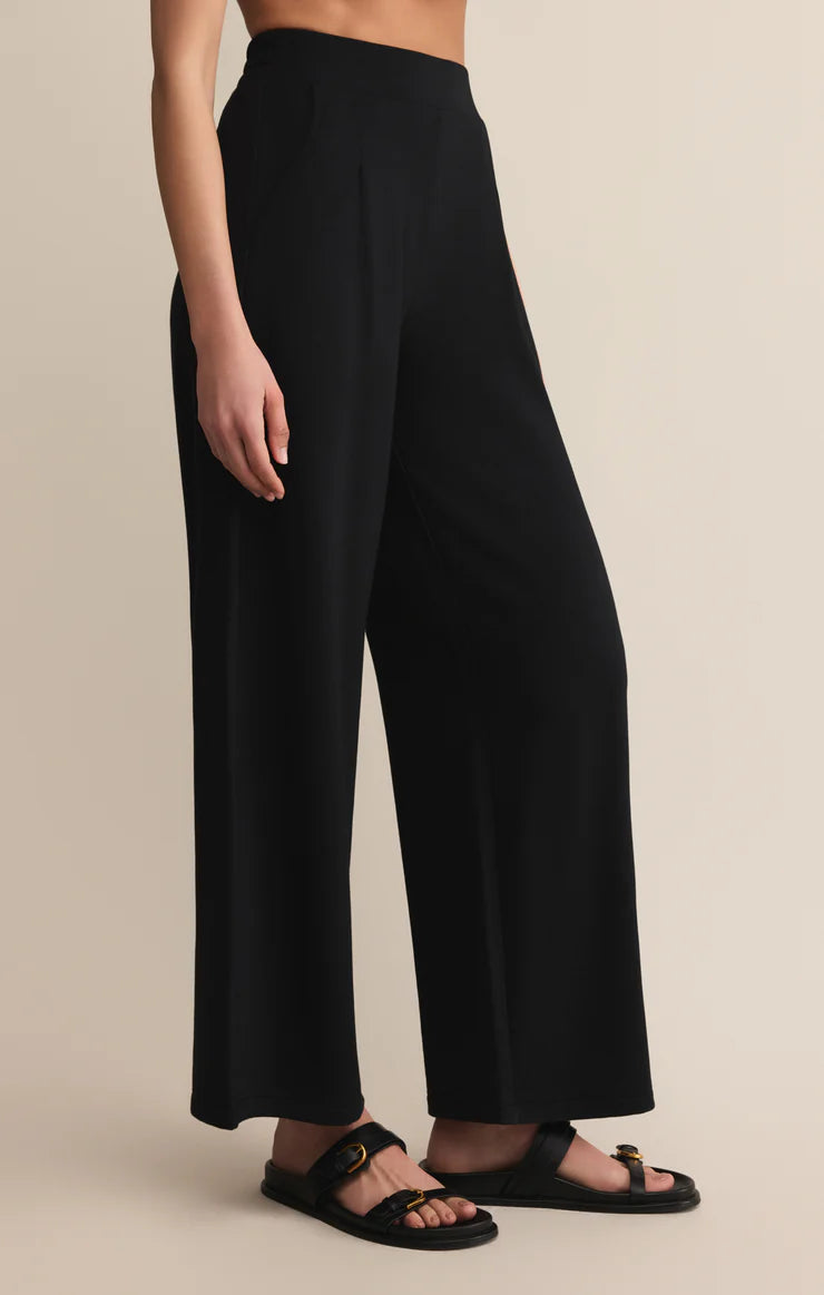 Z Supply Round Trip Black Pant