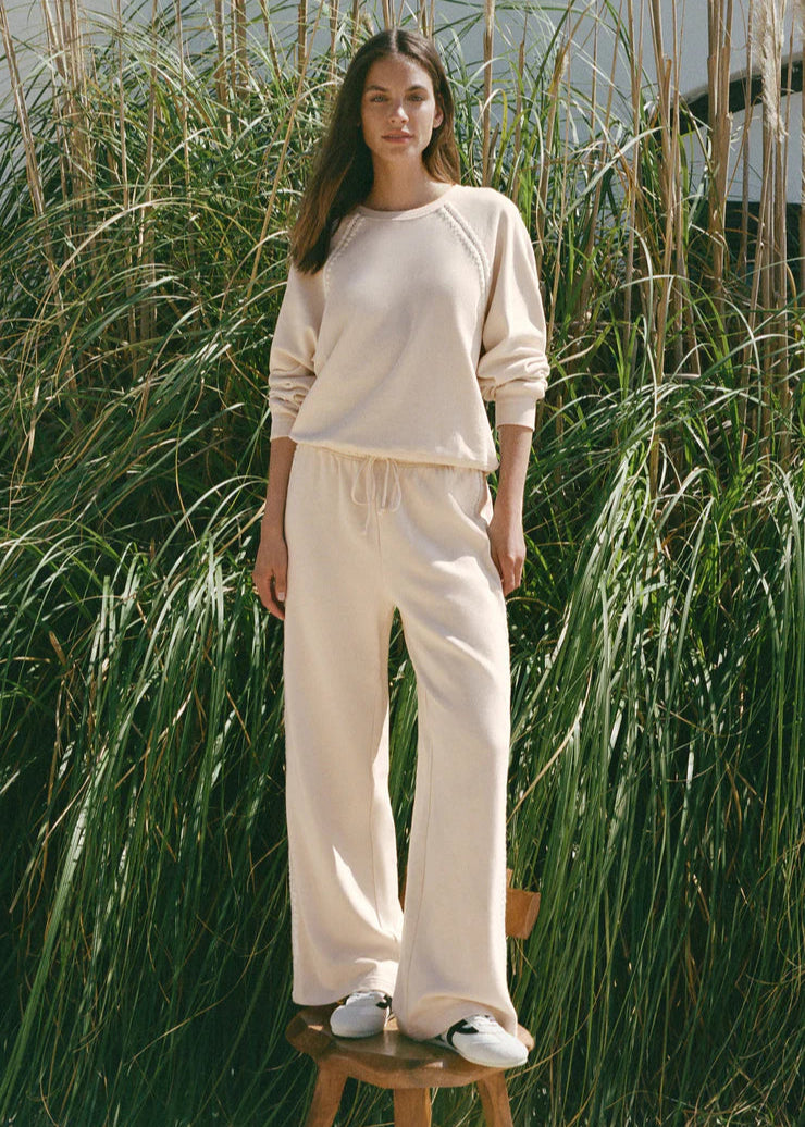 Z Supply Take All Sweatpants Crystal