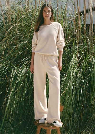 Z Supply Take All Sweatpants Crystal