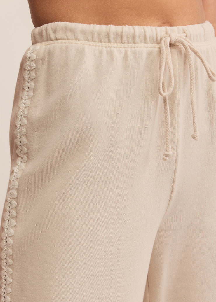Z Supply Take All Sweatpants Crystal