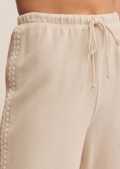 Z Supply Take All Sweatpants Crystal