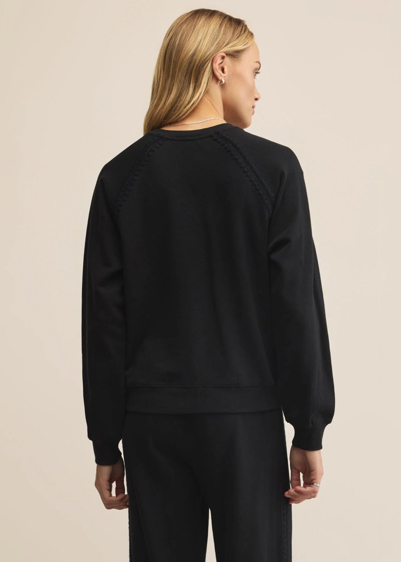 Z Supply All Around Sweatshirt Black