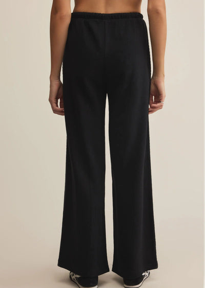Z Supply Take All Sweatpants Black