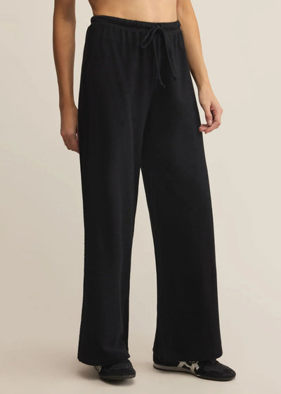 Z Supply Take All Sweatpants Black