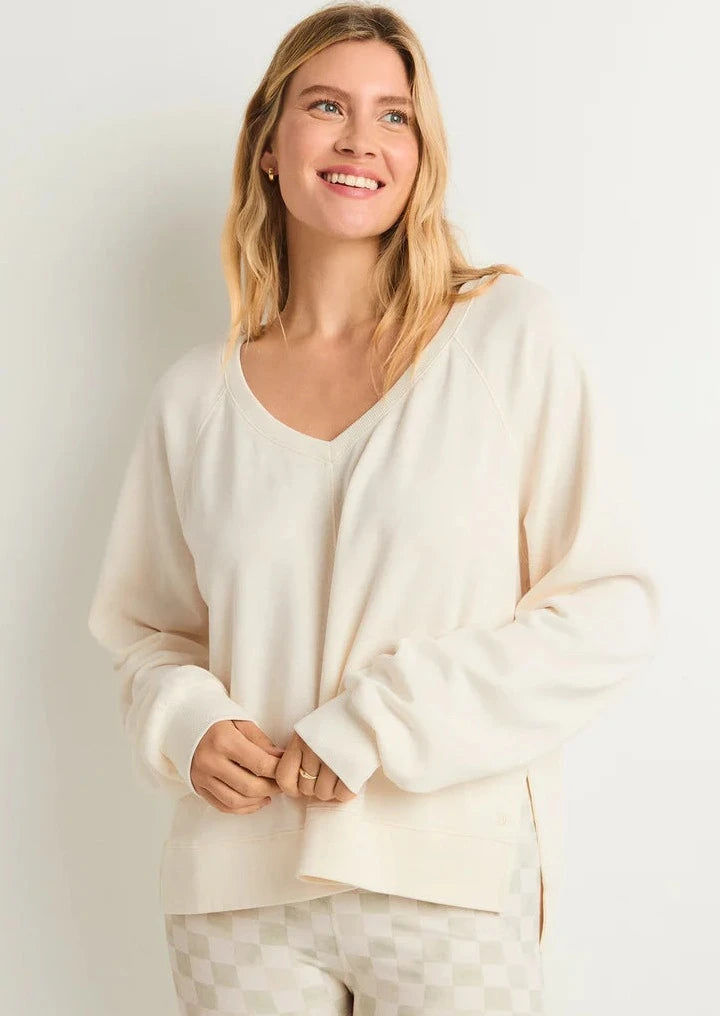 Z Supply Open Back Sweatshirt