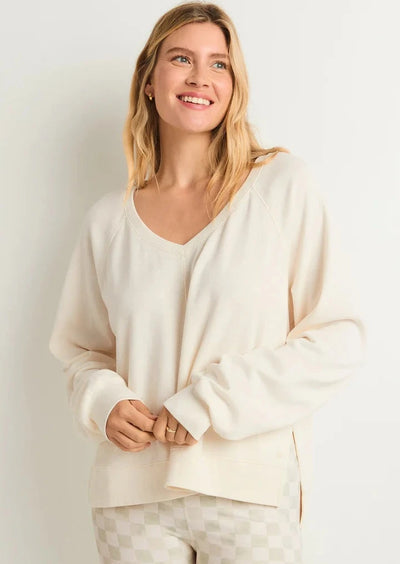 Z Supply Open Back Sweatshirt