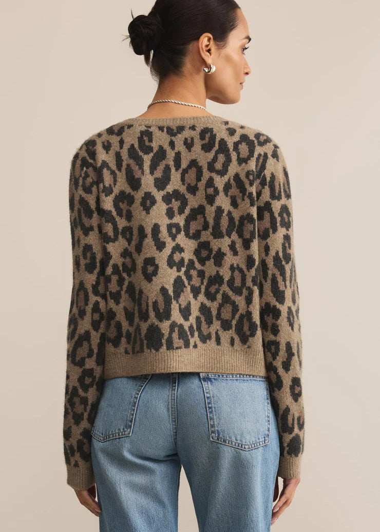 Z Supply Wild Outlook Cardigan Tan