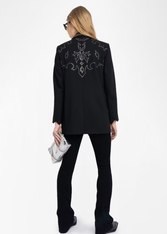 Zadig & Voltaire Viva Blazer Black