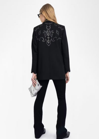 Zadig & Voltaire Viva Blazer Black