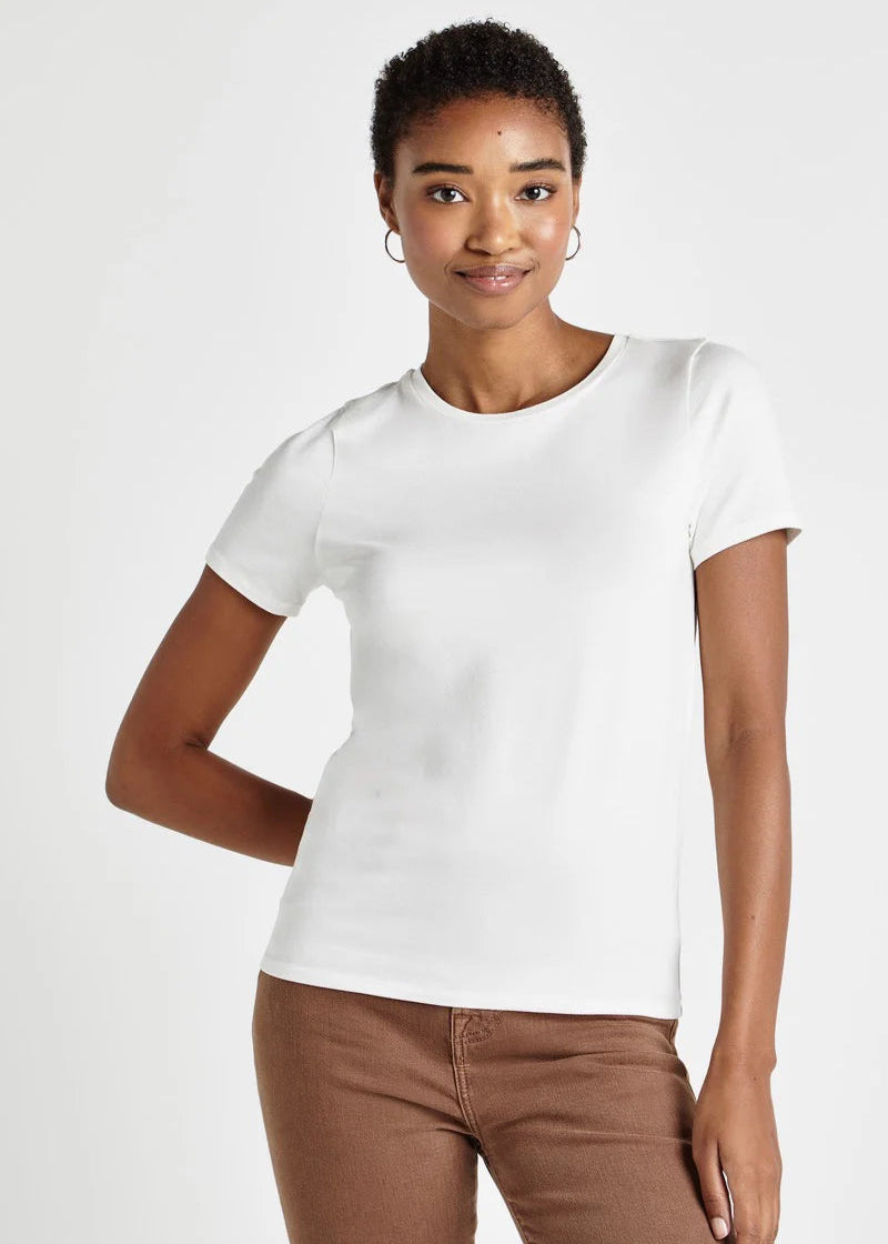 Splendid Genevieve S/S Tee - White