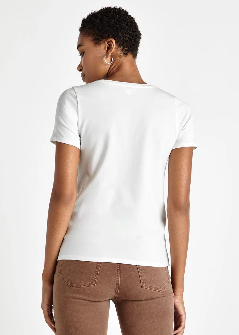 Splendid Genevieve S/S Tee - White