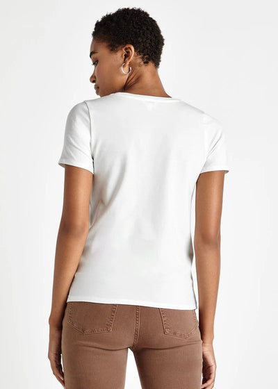 Splendid Genevieve S/S Tee - White