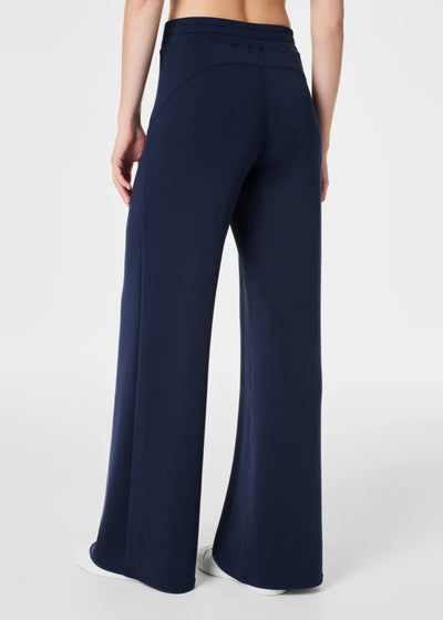 SpanX Air Essentials Wide Leg Pant Navy