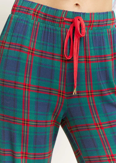 Honeydew S/S Pj Set Dream Spell Plaid