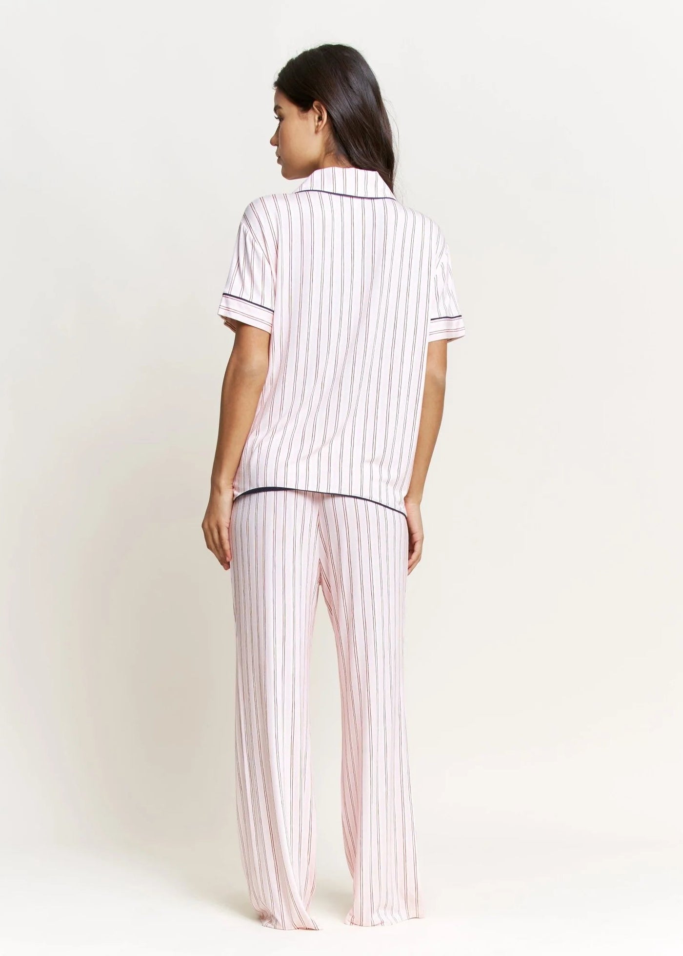 Honeydew S/S Pj Set Marzipan Stripe
