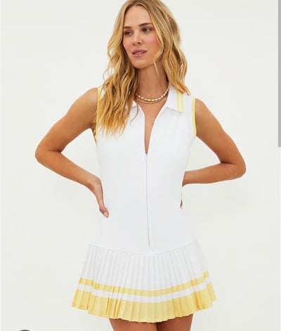 Beach Riot Bria Tennis Dress - White