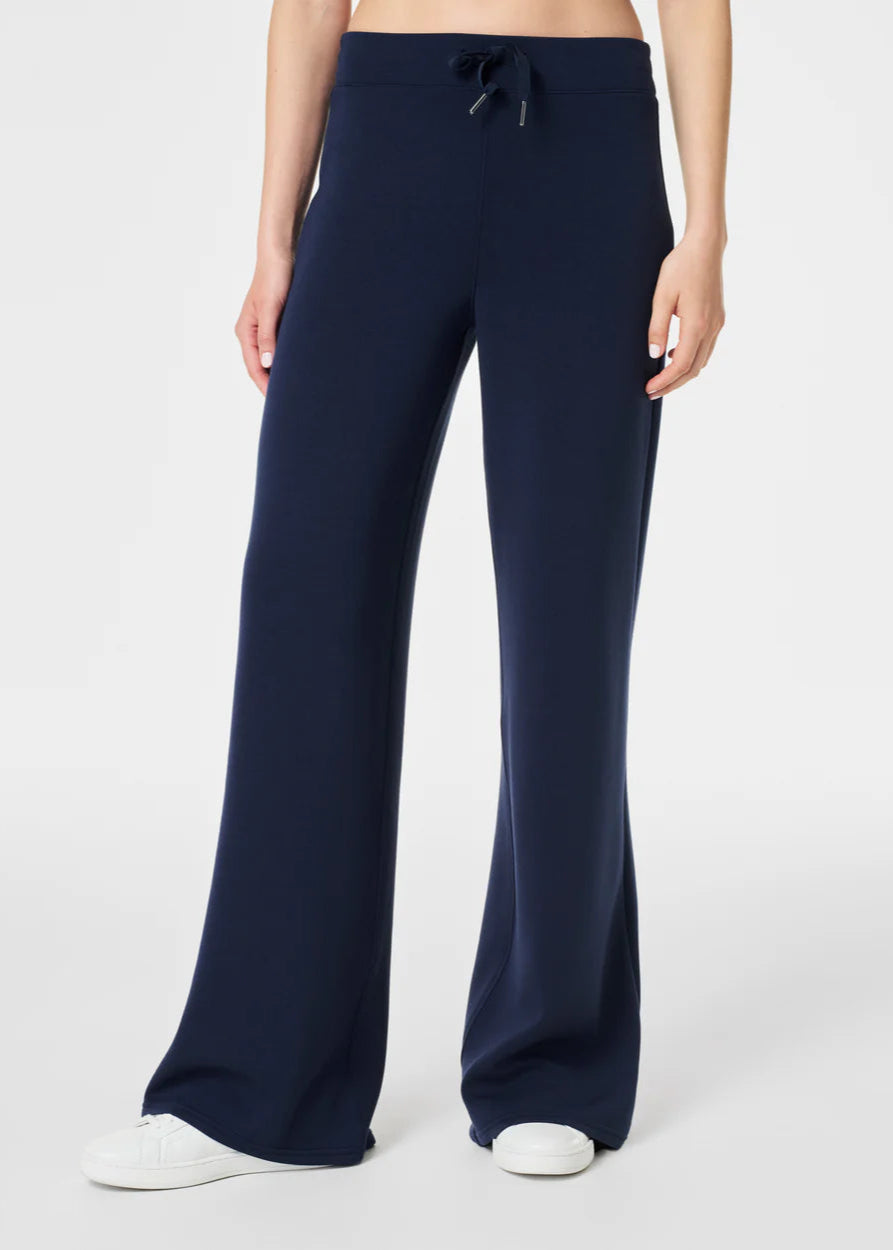 SpanX Air Essentials Wide Leg Pant Navy