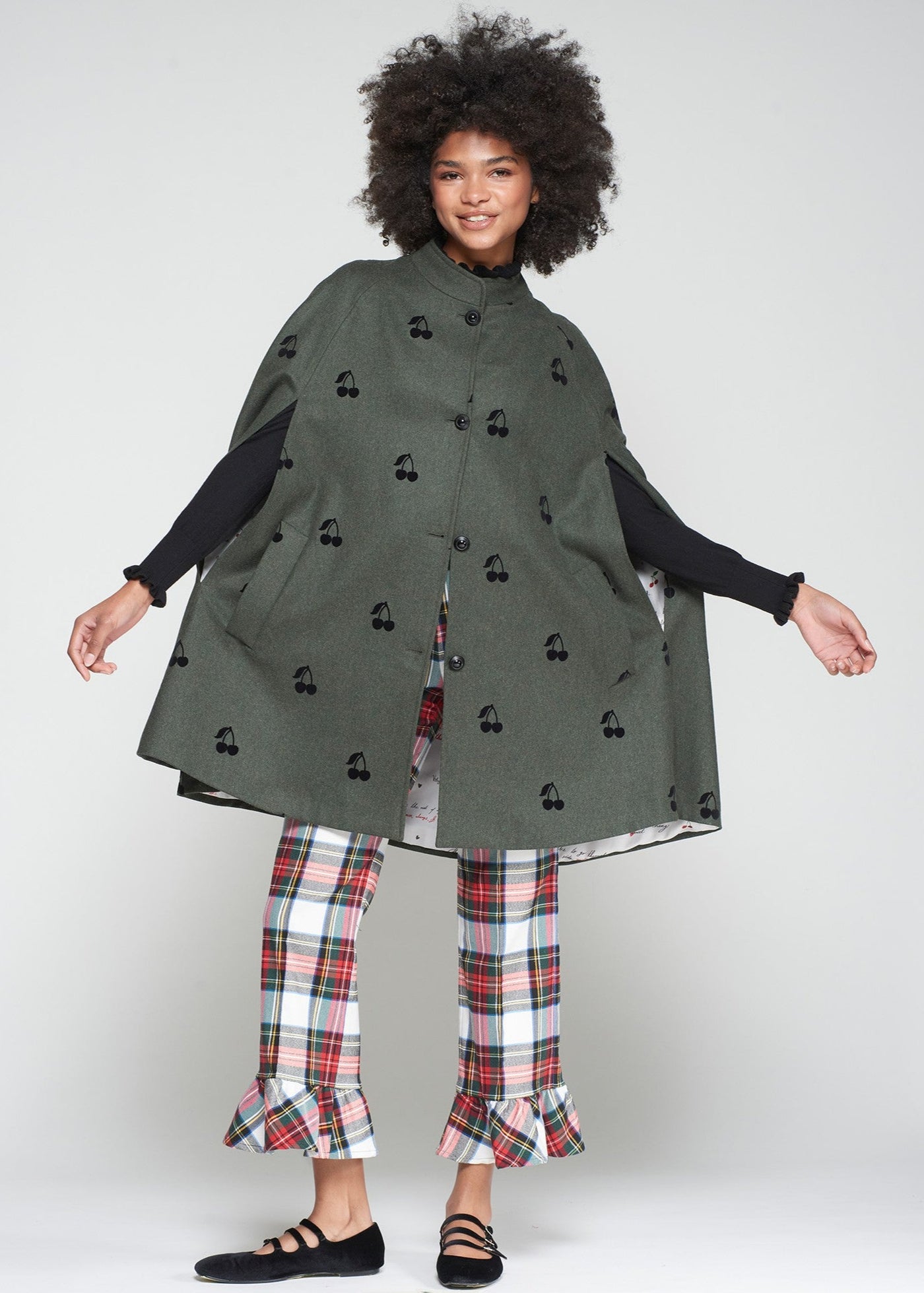 Vilagallo Capa Flocada Coat