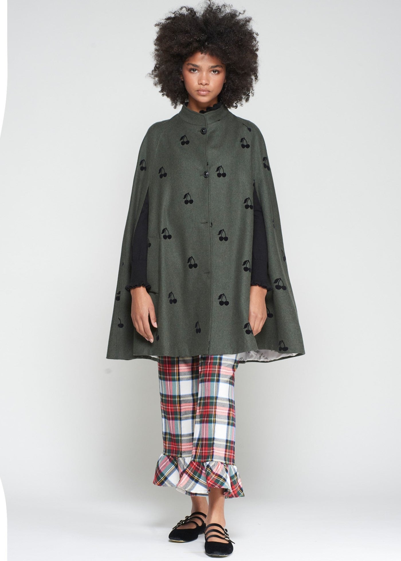 Vilagallo Capa Flocada Coat