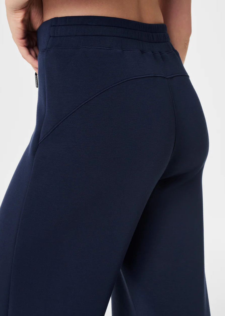 SpanX Air Essentials Wide Leg Pant Navy