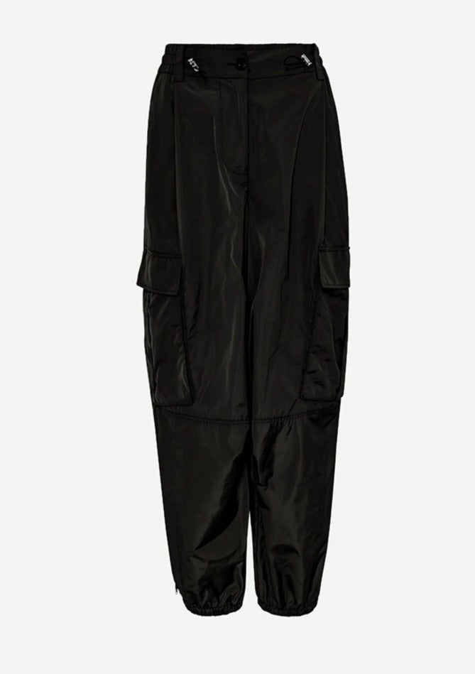 Birgitte Herskind Edwin Parachute Cargo Pants - Black