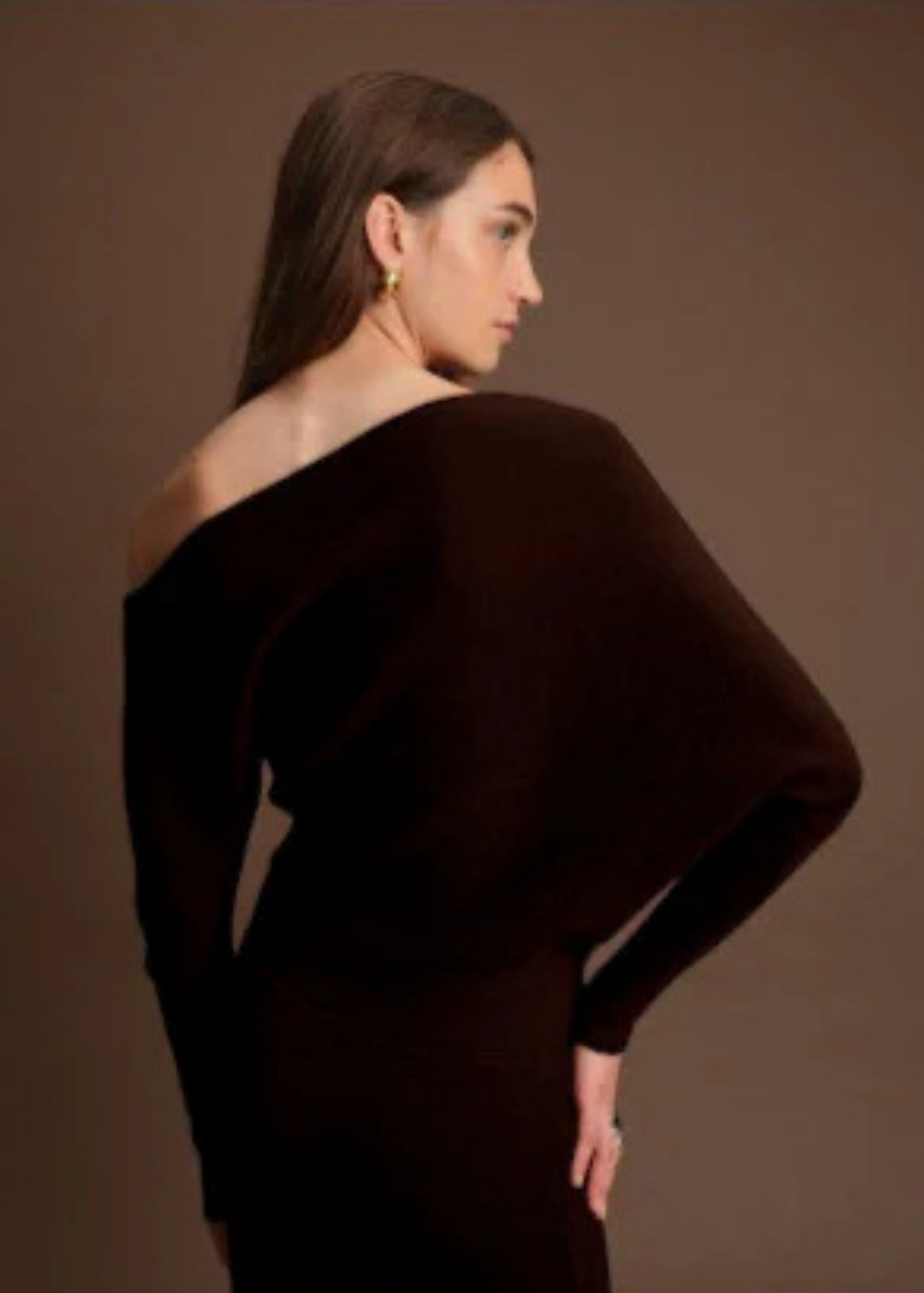 Deluc Elijah Knit Dress Black