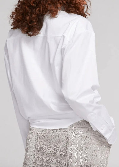 Generation Love Mitchie Crystal Poplin Shirt White