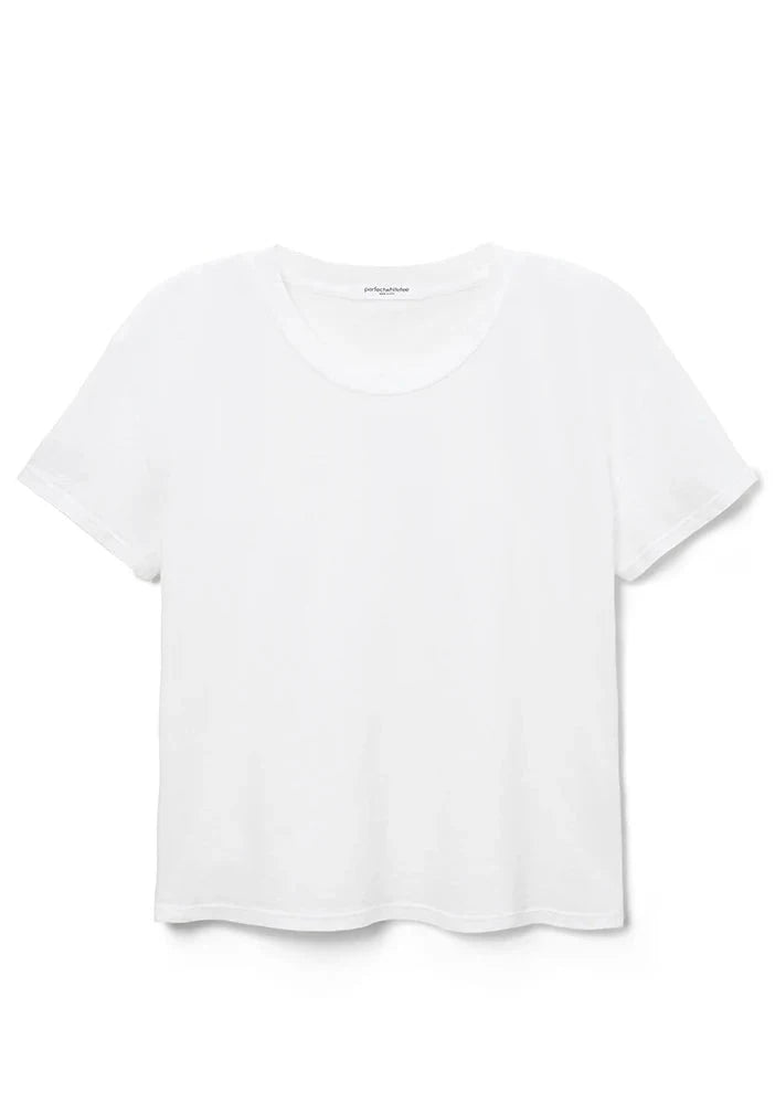 PWT Boxy Crew - White
