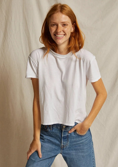 PWT Boxy Crew - White