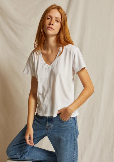 PWT Basic V Neck - White