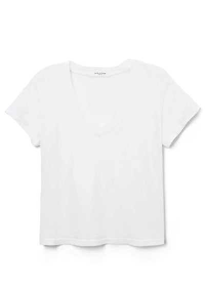 PWT Basic V Neck - White