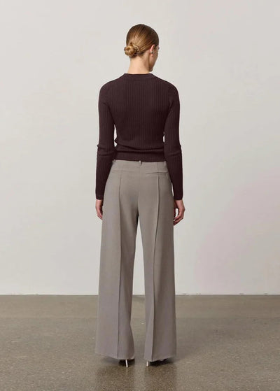 Herskind Daniella Knit Blouse Wine Red
