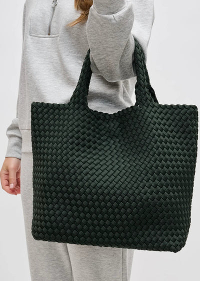 Sol & Selene Sky’s The Limit Medium Tote Olive