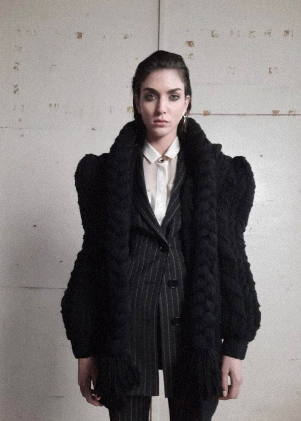 Maridruna Alaska Cardigan Black