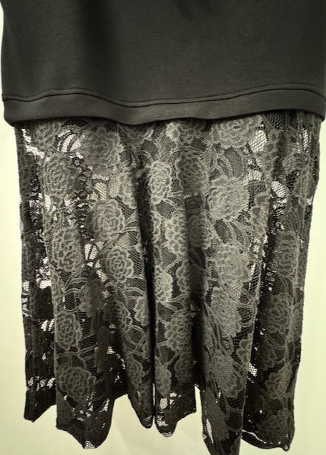 The Pink Door Rhinestone Sparkle Short Set Black