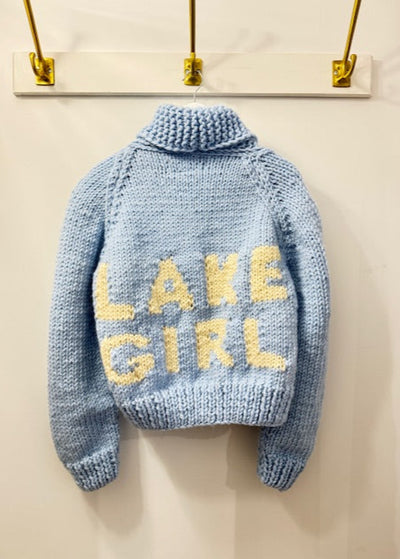 Gogo Classic Short Lake Girl Cardi Blue Bird/Vanilla