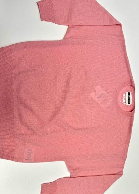 CRUSH Bonnaroo Boyfriend Cashmere Crew - Bubble Gum