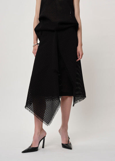 Herskind Yoko Wrap Skirt Black