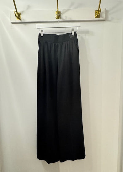 The Pink Door Pull on Ponte Trouser Black