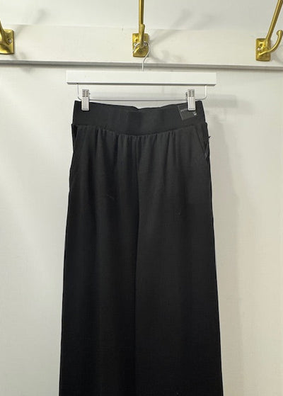 The Pink Door Pull on Ponte Trouser Black