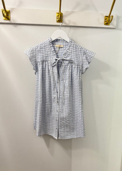 The Pink Door Blue & White Gingham