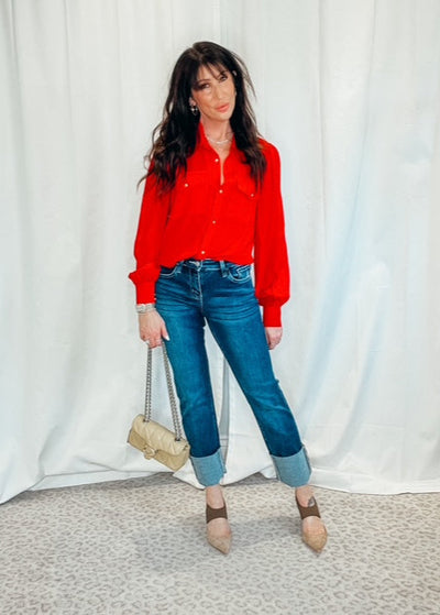 Generation Love Maison Blouse Flame