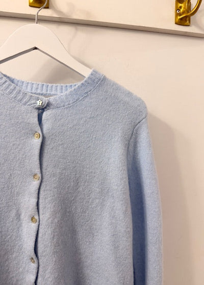 The Pink Door Top Soft Cardi Blue